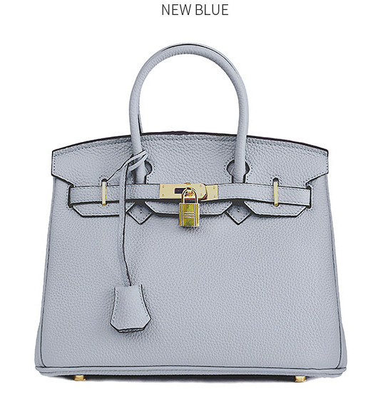 Women's Genuine Cowhide Leather Handbag | Lychee Pattern